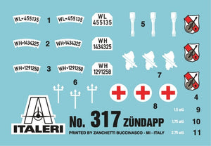 Italeri 0317 ZUNDAPP KS750 WITH SIDECAR 1/35 – immagine 4