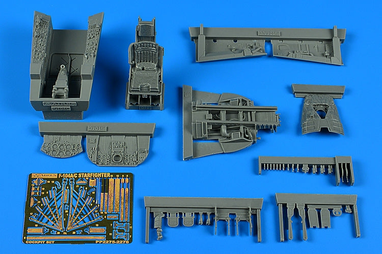 Ensemble cockpit Aires 2275 F-104C Starfighter Italeri 1/32