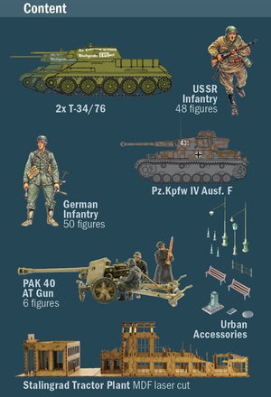 Italeri 6193 STALINGRAD SIEGE 1942 - BATTLE SET 1/72 – immagine 3