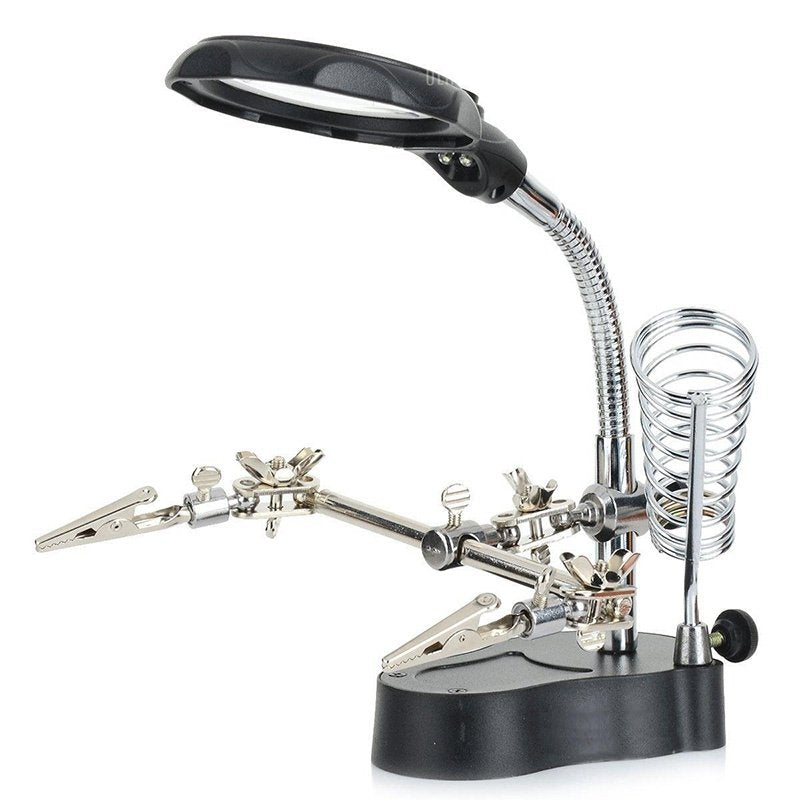 Fine-Art FA-541 Magnifying Glass Holder with LED Light