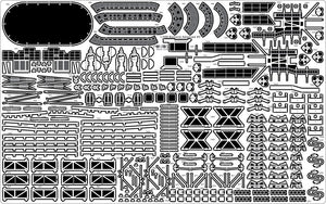 Pontos 21001F1 BISMARCK 1941 Advanced Add-on Set 1/200 – immagine 7