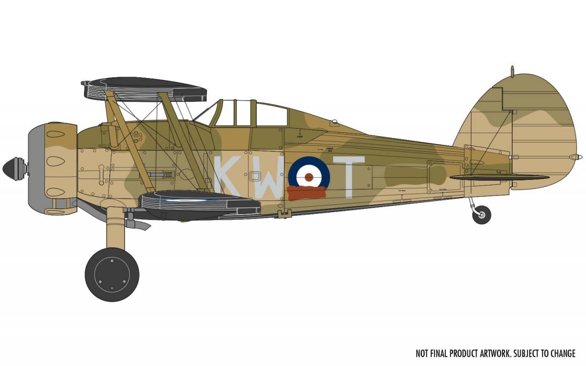 Airfix 02052A Gloster Gladiator Mk.I/Mk.II 1/72 – Bild 3