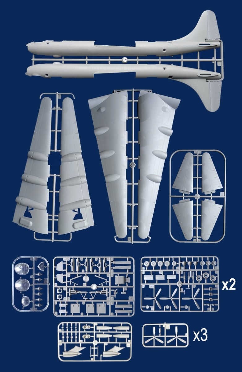 Roden 337 Convair B-36D/F/H/J Peacemaker 1/144 – immagine 3