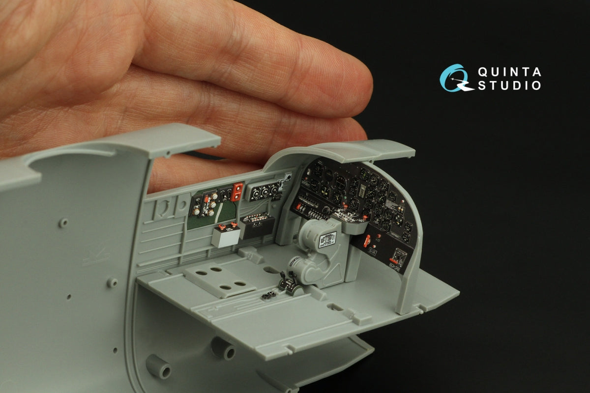 Quinta Studio QD32199 B-25H Mitchell 3D-Printed &amp;amp; coloured Interior on decal paper (HK models) 1/32 – zdjęcie 6
