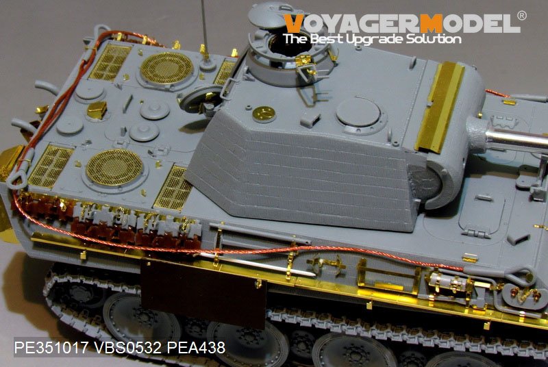 Voyager Model PE351017 WWII German Panther G Early ver.Basic upgrade set (For TAKOM 2119/2134) 1/35 – immagine 12
