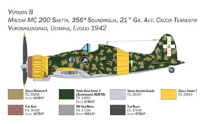 Italeri 2767 Macchi C.200 Serie XXI-XXIII 1/48 – immagine 5