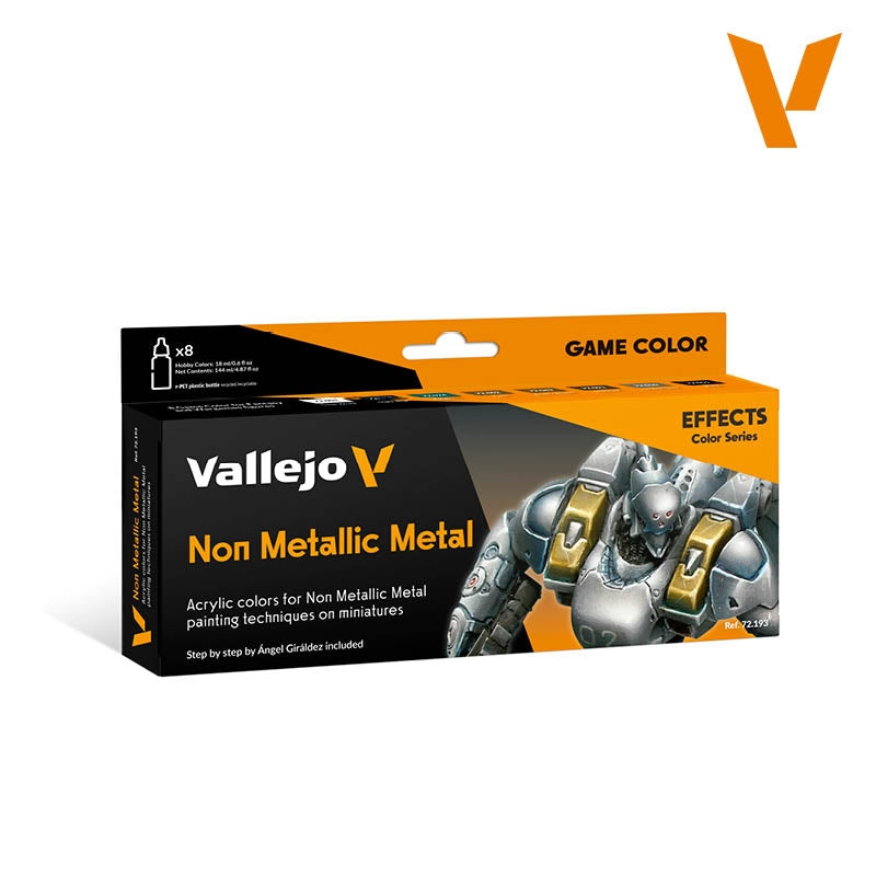 Vallejo 72193 Coffret de peintures Game Color non métalliques, 8 x 18 ml