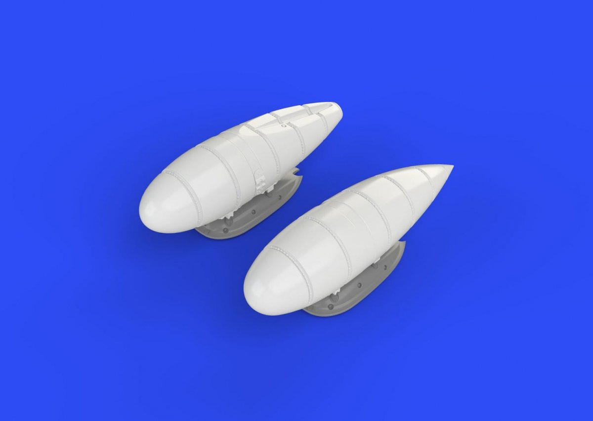 Eduard 648265 Bf 109G external fuel tanks EDUARD 1/48 – immagine 6