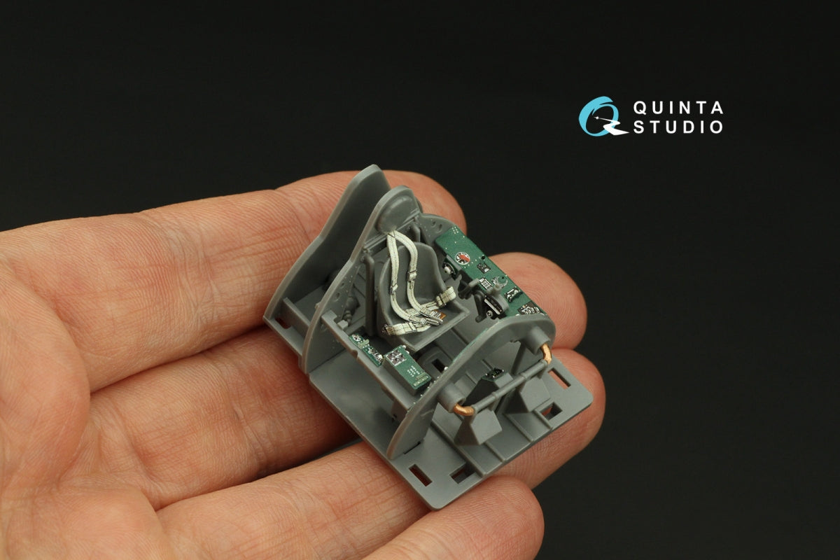 Quinta Studio QD48334 F4F-4 Wildcat 3D-Printed &amp;amp; coloured Interior on decal paper (Tamiya) 1/48 – immagine 7