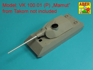 Aber 35L-327 Barrel 128mm PaK 44 L/55 for Vk 100.01(P) MAMMUT / Lufa 128mm PaK 44 L/55 do Vk 100.01(P) MAMMUT 1/35 – Bild 5