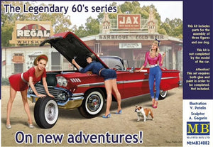 Master Box 24082 The Legendary 60&amp;#39;s series On new adventures! 1/24