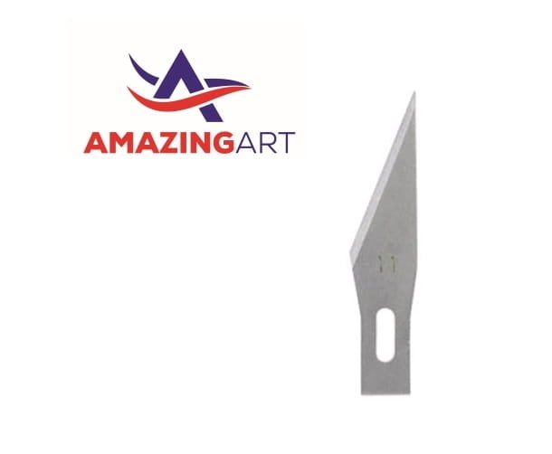 Amazing Art 19823 Replacement Spare Blades #11 (10 Pack)