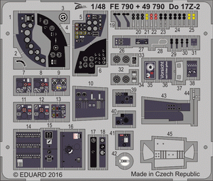 Eduard 49790 For 17Z-2 ICM 1/48