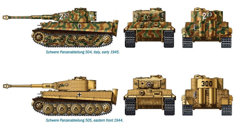 Italeri 7505 Pz. Kpfw. VI TIGER I Ausf. E 1/72 – immagine 2