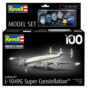 Revell 63745 Model Set Lockheed L.1049G Super Constellation Lufthansa 100 1/144