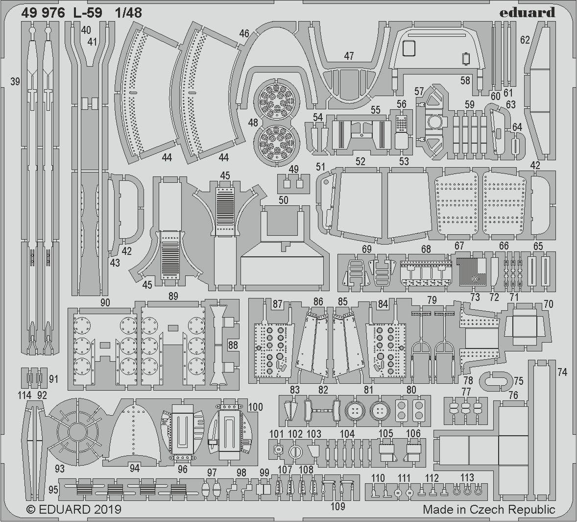 Eduard 49976 L-59 1/48 TRUMPETER – imagen 2