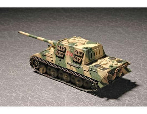 Trumpeter 07294 German Sd.Kfz 186 Jagdtiger (Porsche gear) w Zimme 1/72