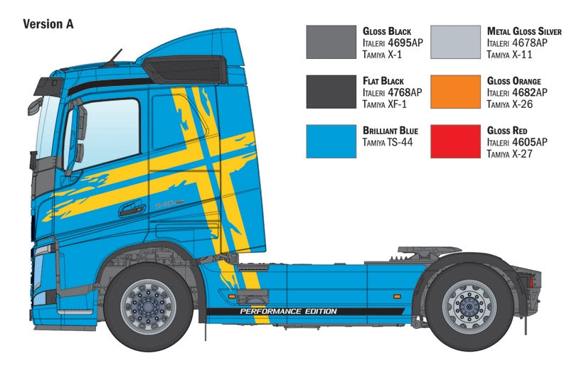 Italeri 3967 Volvo FH Low Roof 1/24 – immagine 5