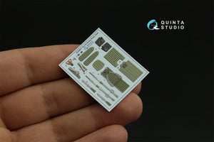 Quinta Studio QD48071 Su-34 3D-Printed &amp;amp; coloured Interior on decal paper (HobbyBoss) 1/48 – immagine 3