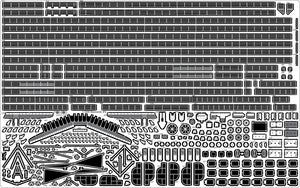 Pontos 35022F1 BISMARCK 1941 Detail Up Set 1/350 – immagine 21