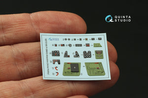 Quinta Studio QD72165 P-39Q/N Airacobra 3D-Printed coloured Interior on decal paper (Arma Hobby) 1/72 – immagine 4