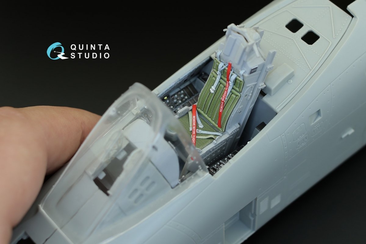 Quinta Studio QD32008 A-10A 3D-Printed &amp;amp; coloured Interior on decal paper (for Trumpeter kit) 1/32 – Bild 10