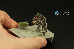 Intérieur coloré imprimé en 3D sur papier décalcomanie Quinta Studio QD32178 TBM-3 Avenger (Trumpeter) 1/32 – image 8