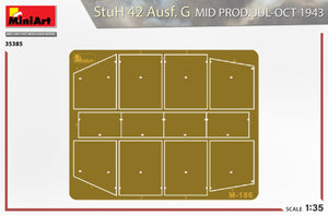 MiniArt 35385 StuH 42 Ausf. G MID PROD. JUL-OCT 1943 1/35 – zdjęcie 3