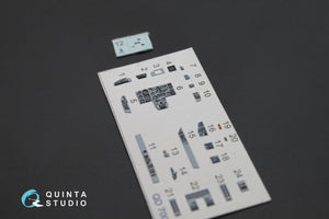 Quinta Studio QD72002 MiG-29 9-13 3D-Printed &amp;amp; coloured Interior on decal paper for 7278 Zvezda kit 1/72 – zdjęcie 2