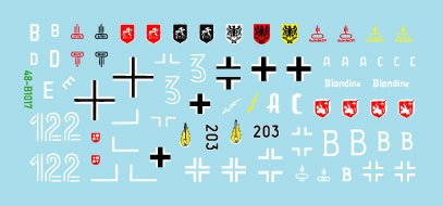 Star Decals 48-B1017 StuG III B 1941-42 # 2. Sturmgeschutz III Ausf B. Eastern front 1/48 – imagen 3