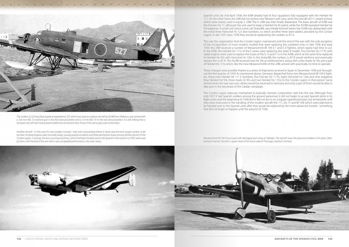 502 Abteilung ABT713 AIRCRAFT OF THE SPANISH CIVIL WAR 1936-1939 – immagine 8