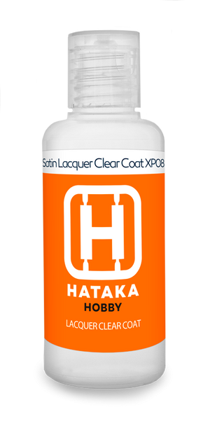 Vernis transparent satiné Hataka HTK-XP08 60 ml