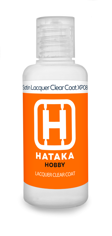 Vernis transparent satiné Hataka HTK-XP08 60 ml