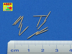Aber 350L-07 Set of 12 pcs 127 mm universale barrels for U.S. Navy ships 1/350 – immagine 2