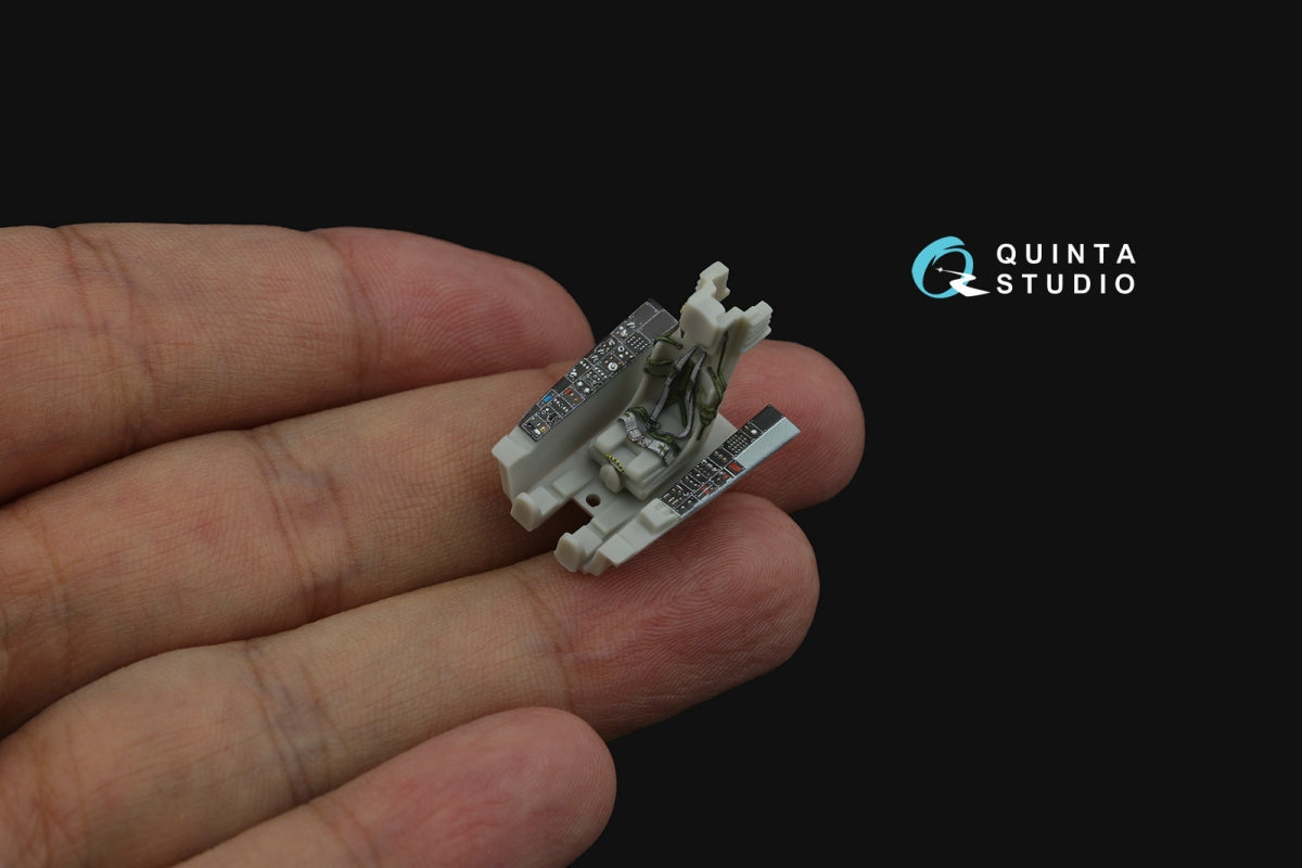Quinta Studio QD72105 F-104J 3D-Printed &amp;amp; coloured Interior on decal paper (Hasegawa) 1/72 – immagine 11