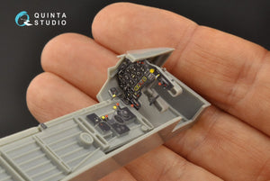 Quinta Studio QD48098 Ju 87B-2/R-2 3D-Printed &amp;amp; coloured Interior on decal paper (Hasegawa) 1/48 – Bild 5