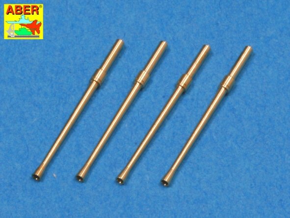 Aber A48014 Ensemble de 4 canons pour mitrailleuses d'avion japonaises Type 99 de 20 mm (1/48)