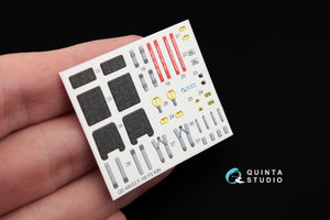 Quinta Studio QD48046 F-16I 3D-Printed &amp;amp; coloured Interior on decal paper (for Hasegawa kit) 1/48 – immagine 2