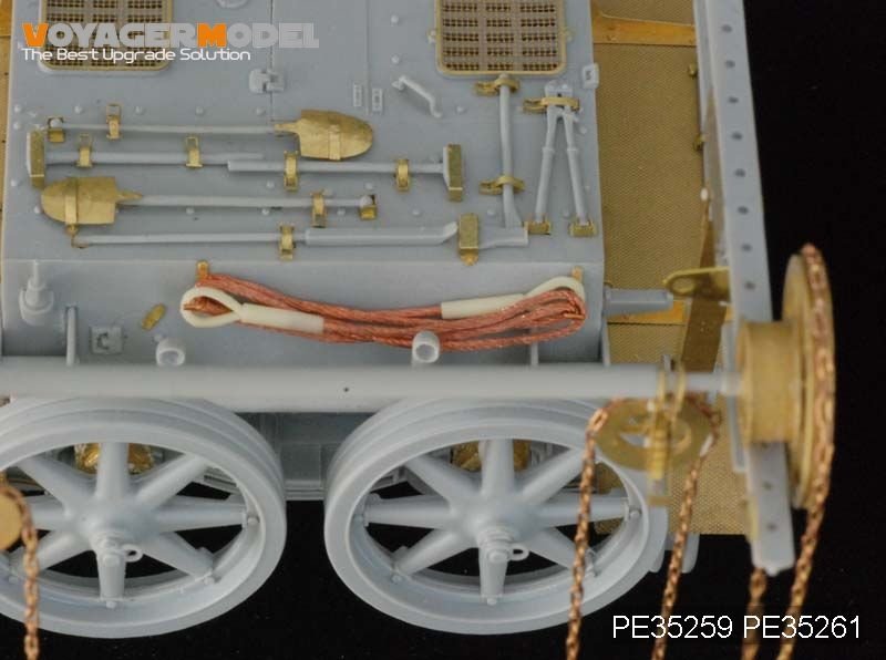 Voyager Model PE35259 WWII German Heuschrecke IVb &amp;quot;Grasshopper&amp;quot; for Trumpeter 00373 1/35 – immagine 3