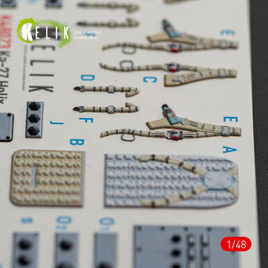 KELIK K48073 Ka-27 Helix interior 3D decals for HobbyBoss kit 1/48 – immagine 10