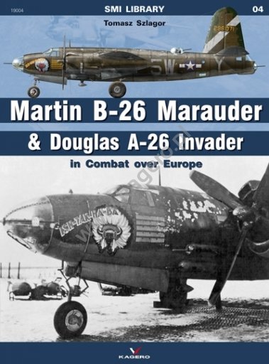 Kagero 19004 Martin B-26 Marauder et Douglas A-26 Invader en combat au-dessus de l&amp;#39;Europe EN/PL