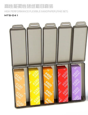 Meng Model MTS-041 High Performance Flexible Sandpaper ( FineSet ) ( zestaw do szlifowania ) – Bild 6