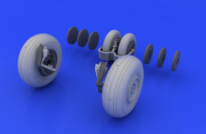 Eduard 648037 MiG-29 wheels 1/48 (Eduard, Academy) – immagine 5