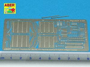 Aber 35A110 Front fenders for german medium tank Panther Ausf.A/D 1/35 – zdjęcie 2