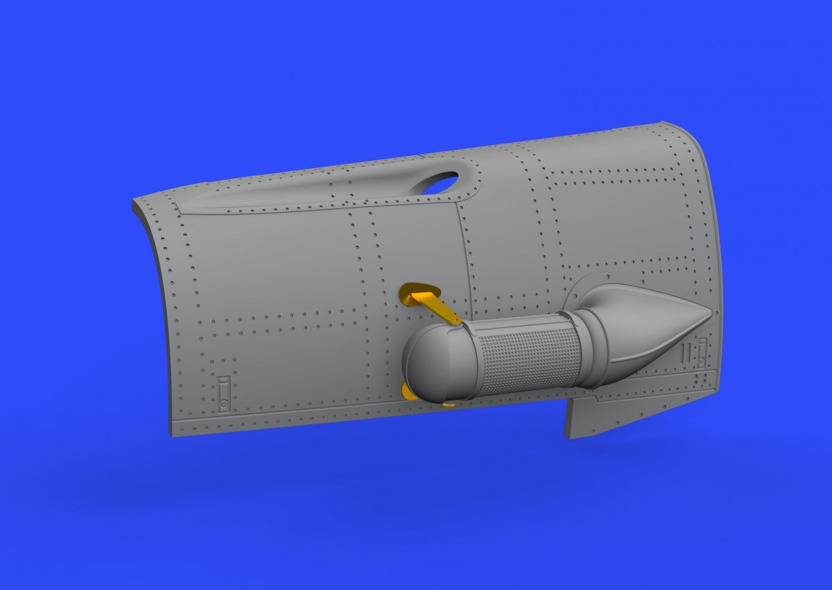 Eduard 648300 Bf 109F engine &amp;amp; fuselage guns EDUARD 1/48 – immagine 5