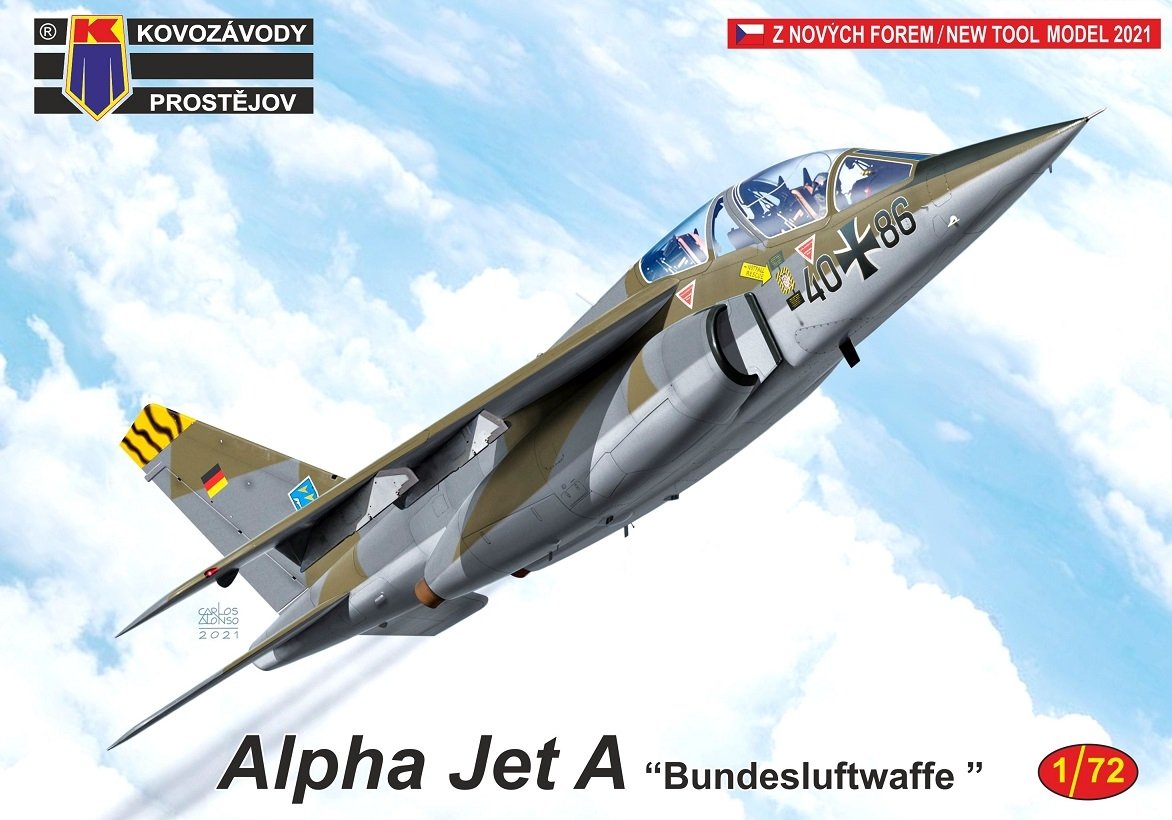 Kovozavody Prostejov KPM0266 Alpha Jet A "Bundesluftwaffe" 1/72