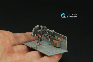 Quinta Studio QD32198 P-47D Thunderbolt Bubbletop Late 3D-Printed colored Interior on decal paper (Hasegawa) 1/32 – image 5