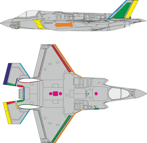 Eduard BIG72184 F-35B detail set Tamiya 1/72 – imagen 7