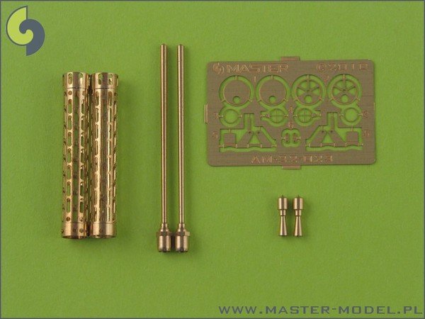 Master AM-32-023 German WW I machine gun Spandau LMG 08/15 (2pcs) 1/32