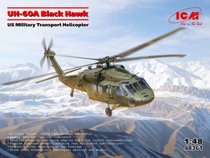 ICM 48361 UH-60A Black Hawk US Military Transport Helicopter 1/48 – immagine 2